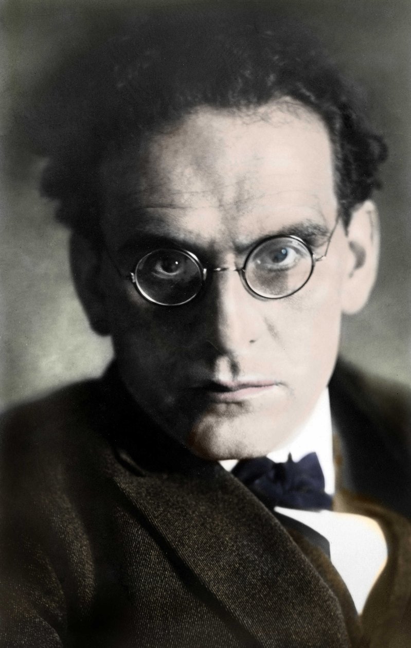 Portret Otto Klemperera (1885-1973), niemieckiego dyrygenta. autorstwa German Photographer