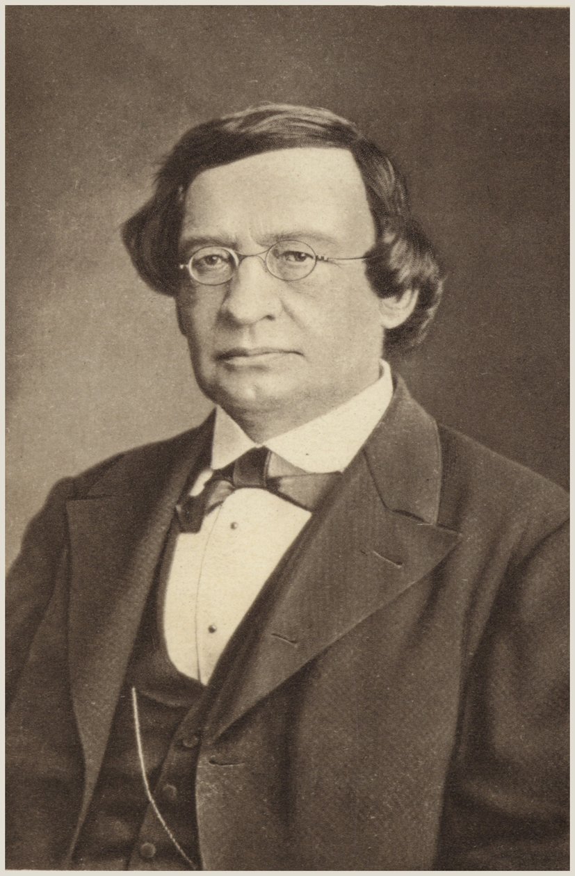 Portret Wilhelma Tauberta (zdjęcie czarno-białe) autorstwa German Photographer