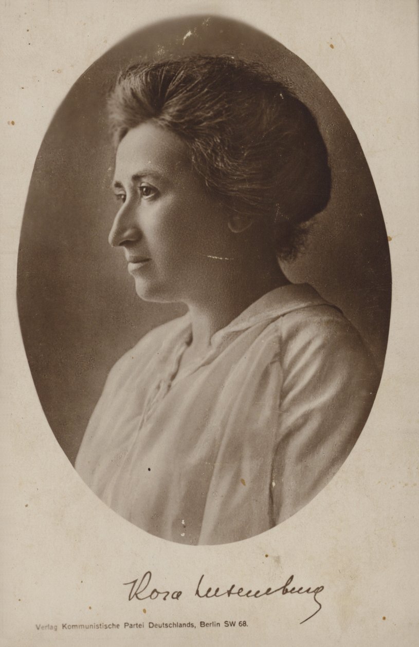 Róża Luksemburg (zdjęcie czarno-białe) autorstwa German Photographer