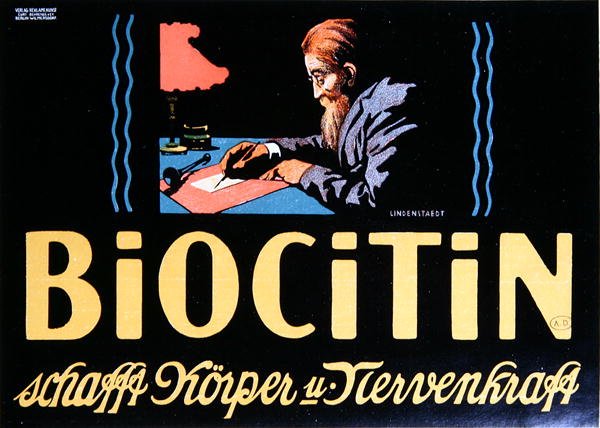 Reklama urządzenia Tranquillizer „Biocitin”, Berlin autorstwa German School