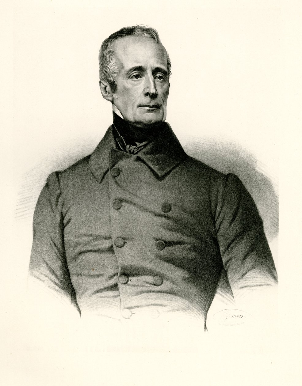 Alphonse Marie Louis Prat de Lamartine autorstwa German School