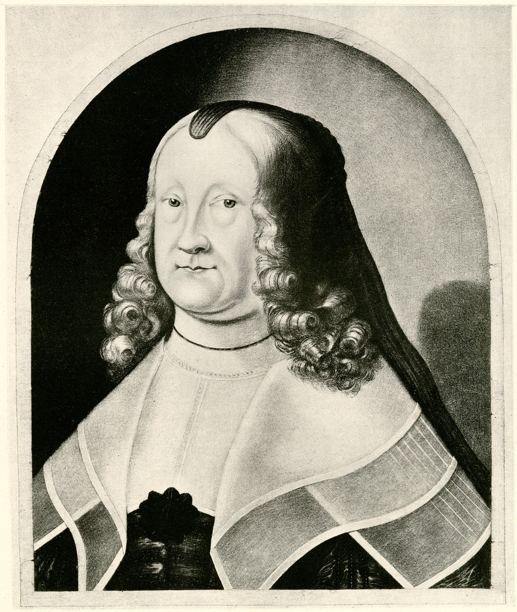 Amalie Elisabeth von Hanau-Muenzenberg, 1884-90 (fototyp) autorstwa German School