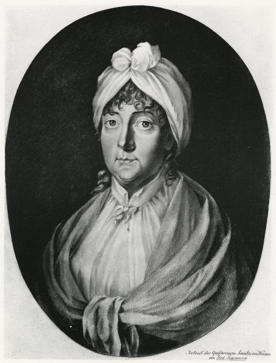Anna Amalia z Brunszwiku-Wolfenbüttel autorstwa German School