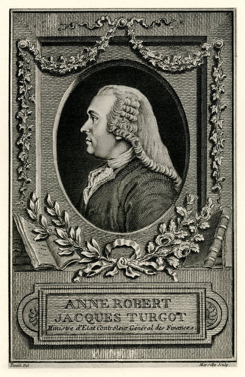 Anna Robert Jacques Turgot autorstwa German School