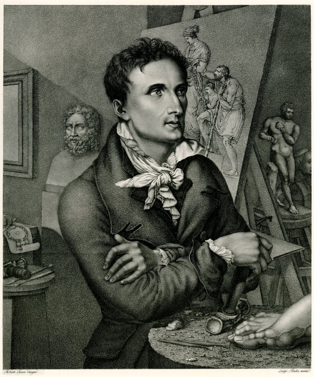 Antonio Canova autorstwa German School
