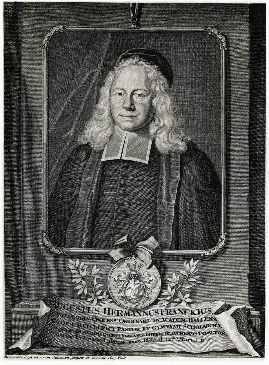 August Herman Francke autorstwa German School