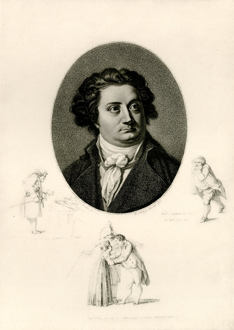 August Wilhelm Iffland autorstwa German School