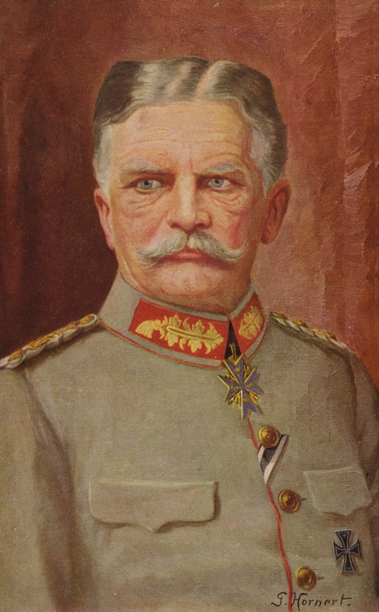 August von Mackensen, niemiecki żołnierz i feldmarszałek podczas I wojny światowej autorstwa German School