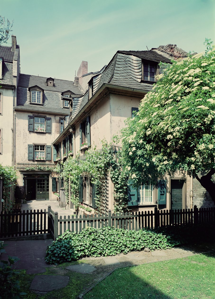 Miejsce urodzenia Ludwiga van Beethovena (1770-1827) przy Bonngasse 20, Bonn autorstwa German School