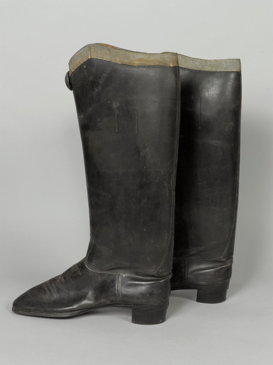 Buty, 3. von Zieten Hussars, noszone przez JKW księcia Connaught, przed 1914 (but) autorstwa German School
