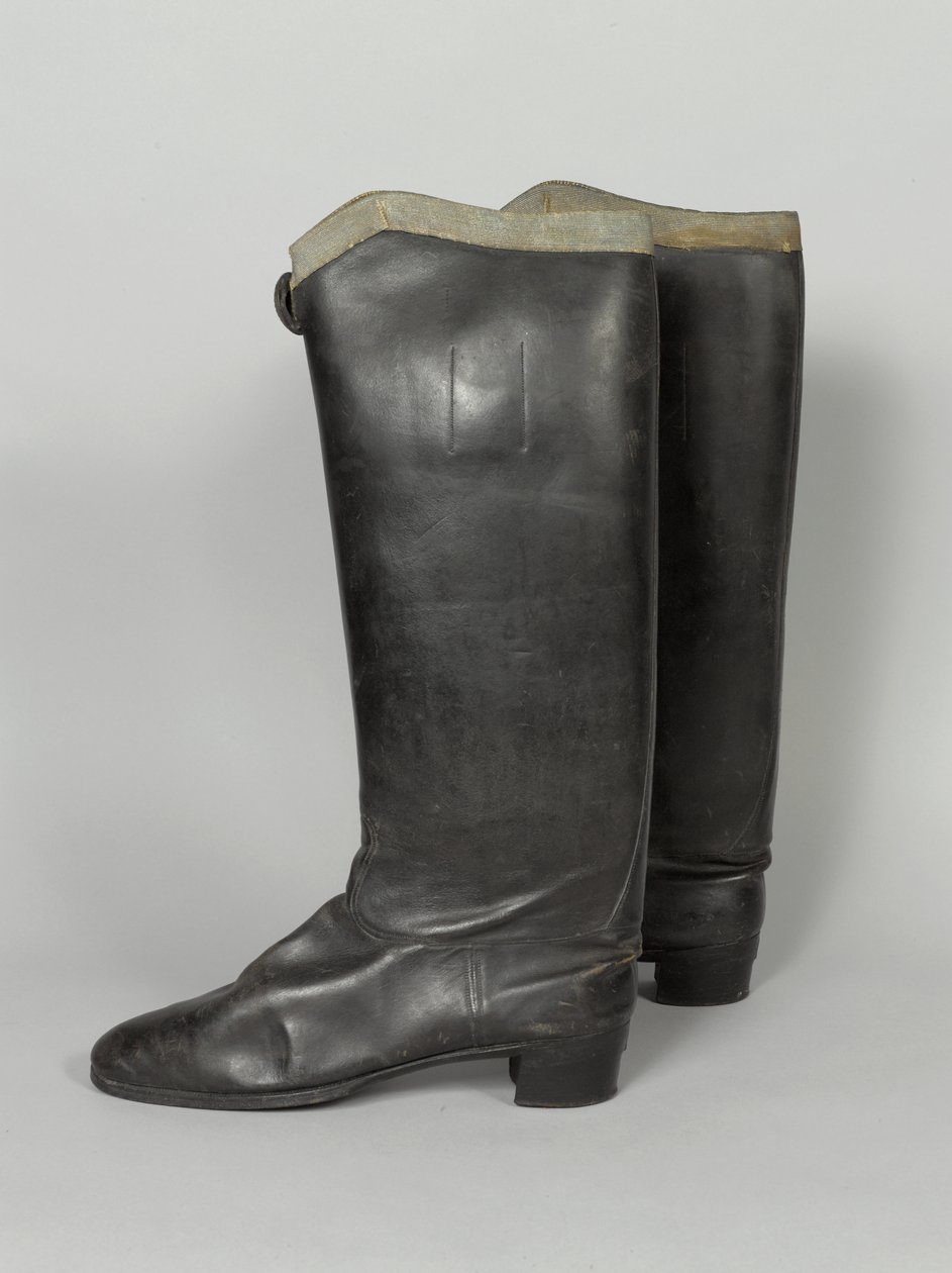 Buty, 3. von Zieten Hussars, noszone przez JKW księcia Connaught, przed 1914 (but) autorstwa German School