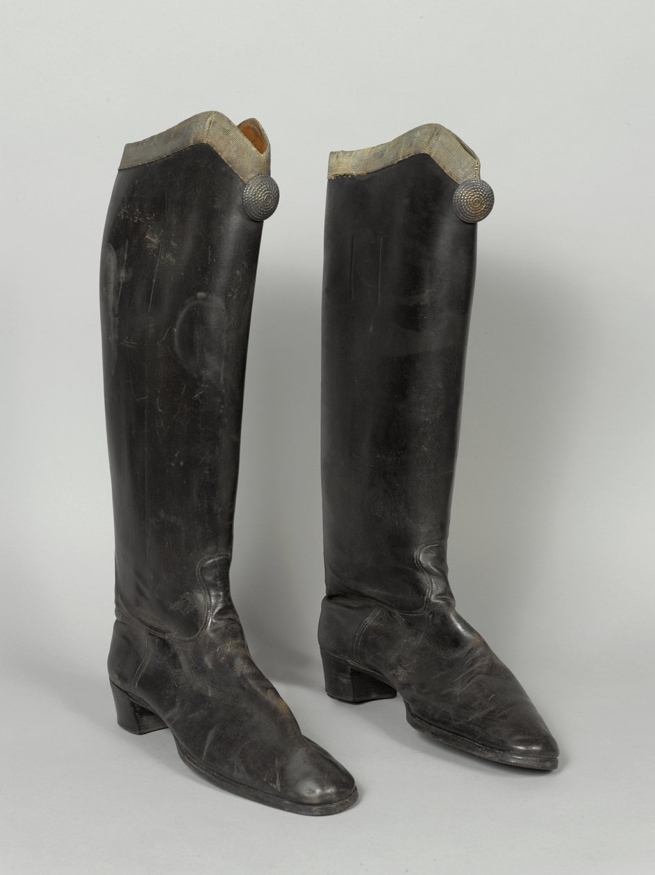 Buty, 3. von Zieten Hussars, noszone przez JKW księcia Connaught, przed 1914 (but) autorstwa German School