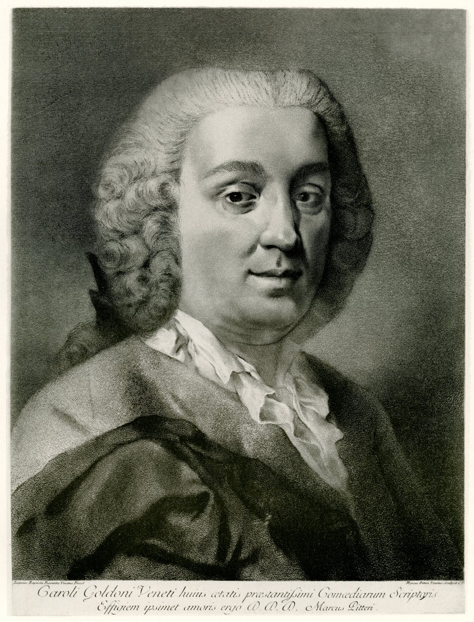 Carlo Goldoni autorstwa German School