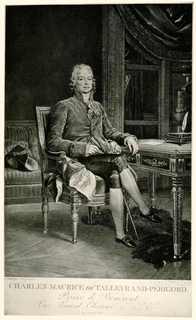 Charles Maurice Herzog von Talleyrand-Périgord autorstwa German School
