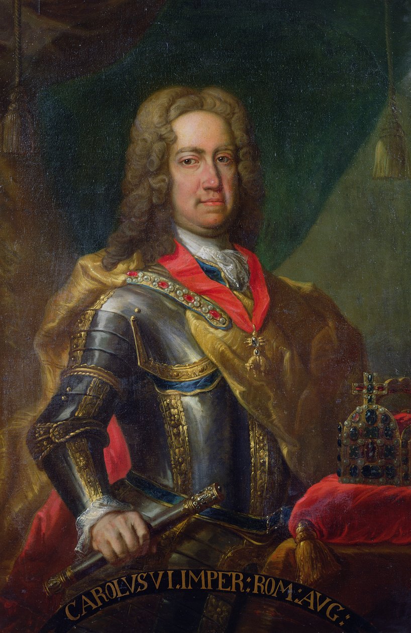 Karol VI (1685-1740) Święty Cesarz Rzymski autorstwa German School