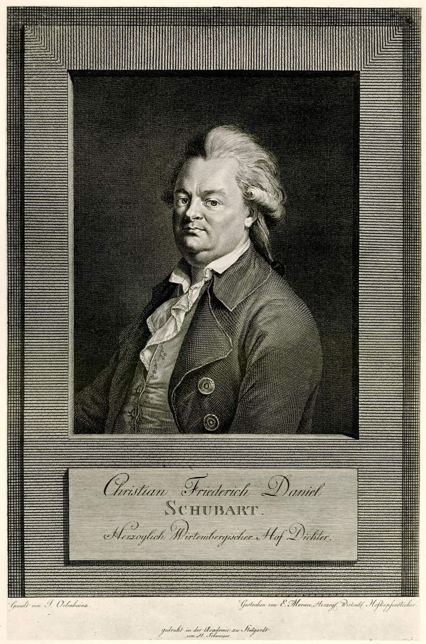 Christian Friedrich Daniel Schubart autorstwa German School