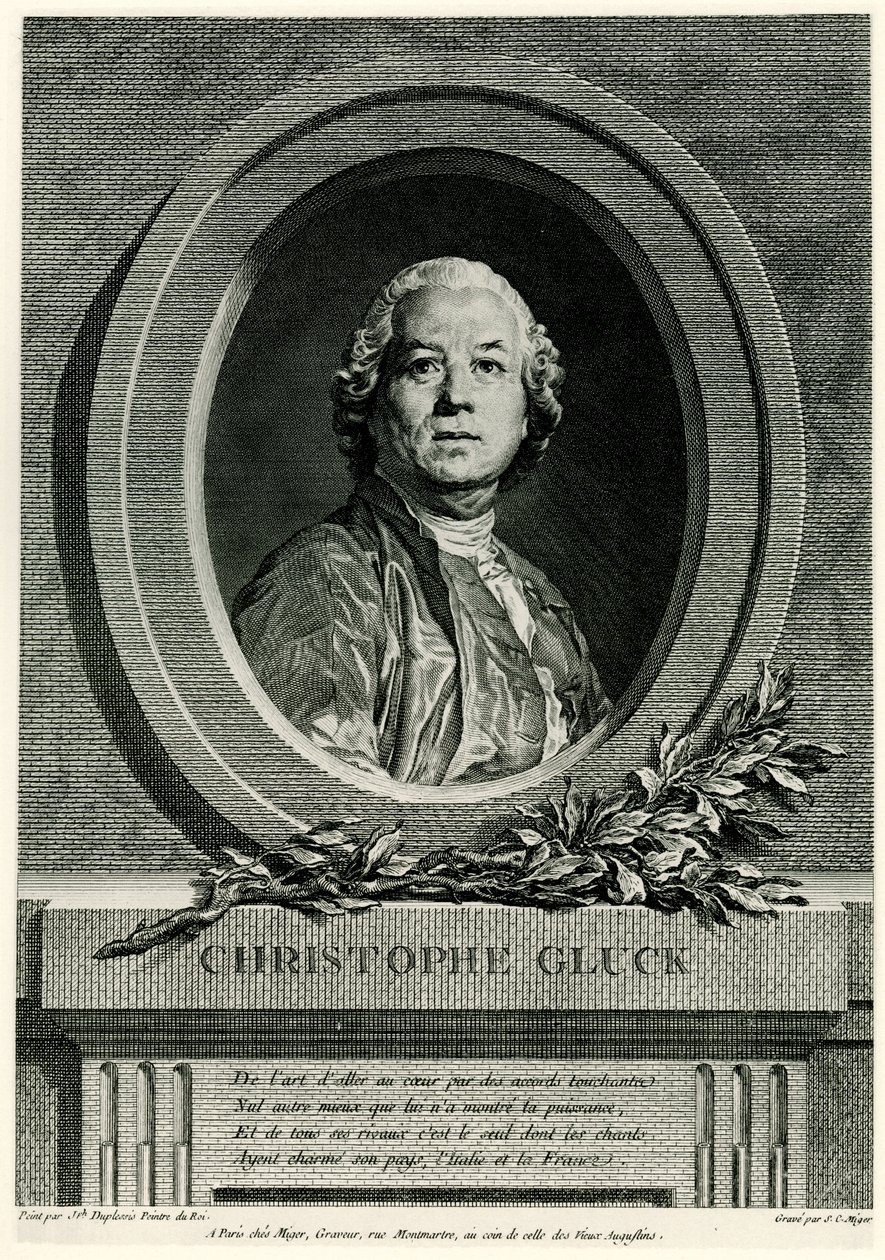 Christopher Willibald Gluck autorstwa German School