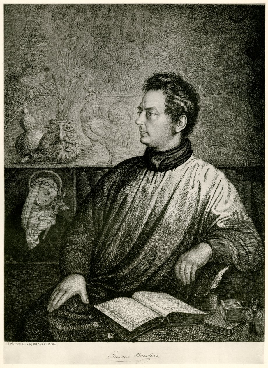 Clemens Brentano autorstwa German School