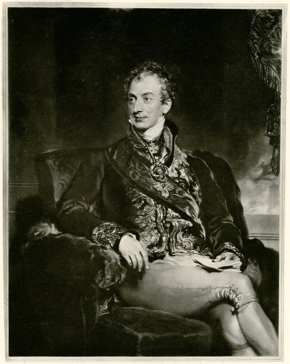 Clemens Wenzel Nepomuk Lothar książę von Metternich, 1884-90 (fototyp) autorstwa German School