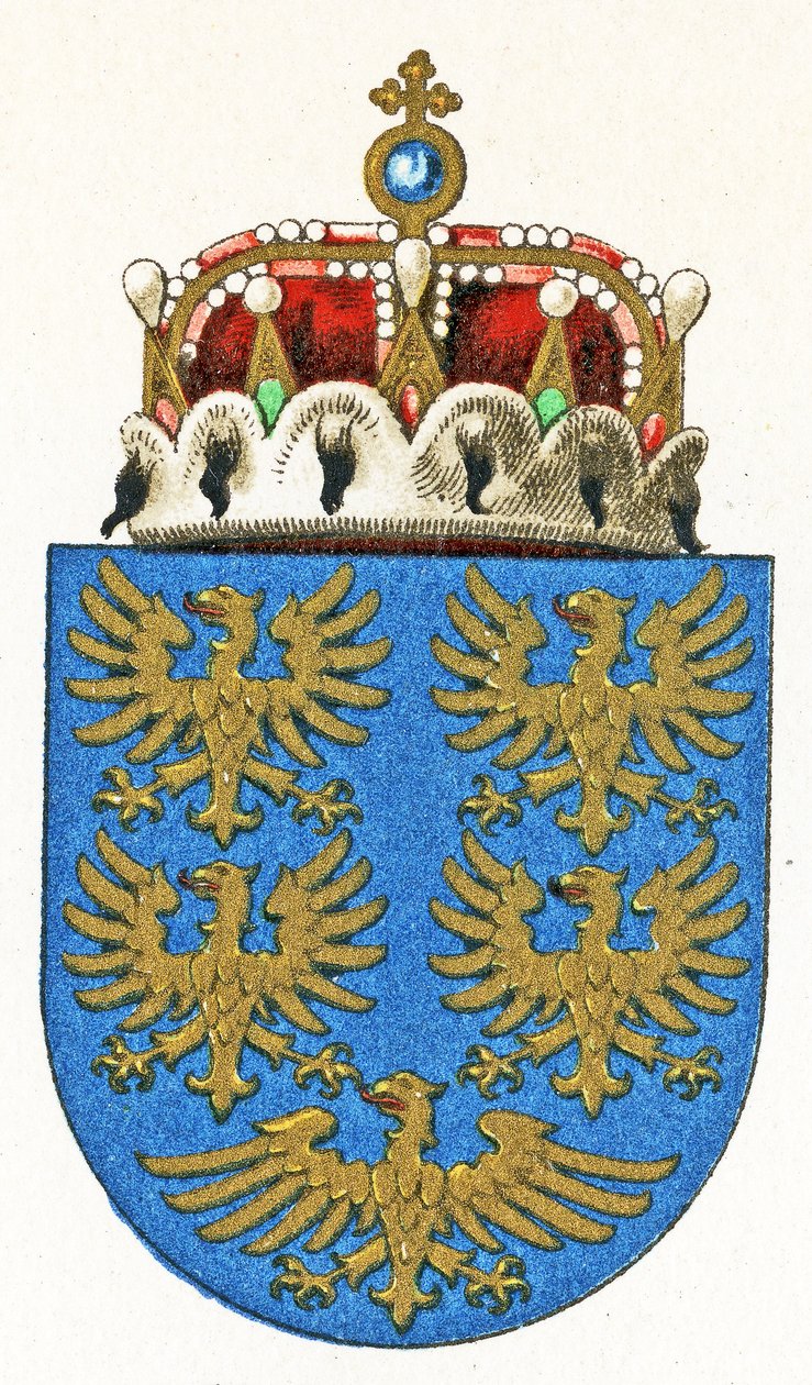 Herb Dolnej Austrii, c.1898 autorstwa German School