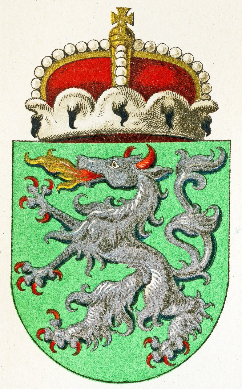 Herb Styrii, ok.1898 autorstwa German School