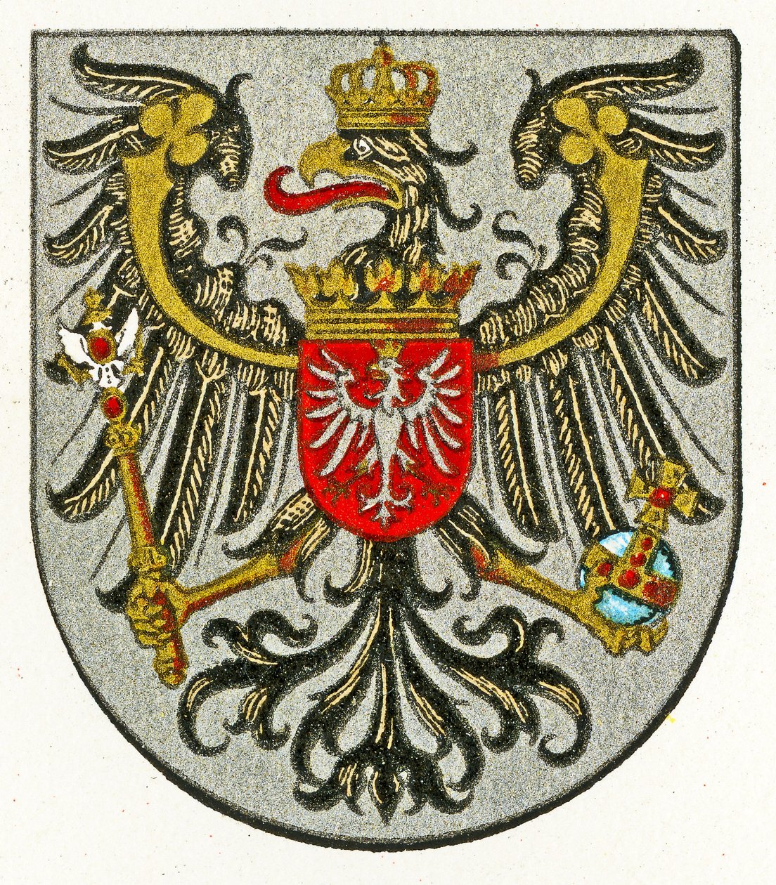Herb Poznania, c.1898 autorstwa German School