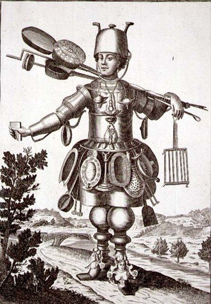 Kostium dla Koksownika, wyd. Gerard Valck (1651/2-1726) c.1690 (rycina) autorstwa German School