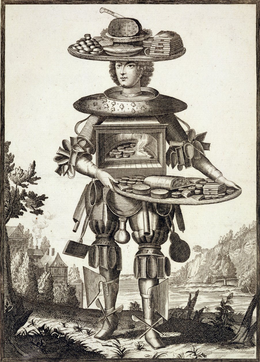 Kostium dla cukiernika, wyd. Gerarda Valcka (16512-1726) c.1690 autorstwa German School