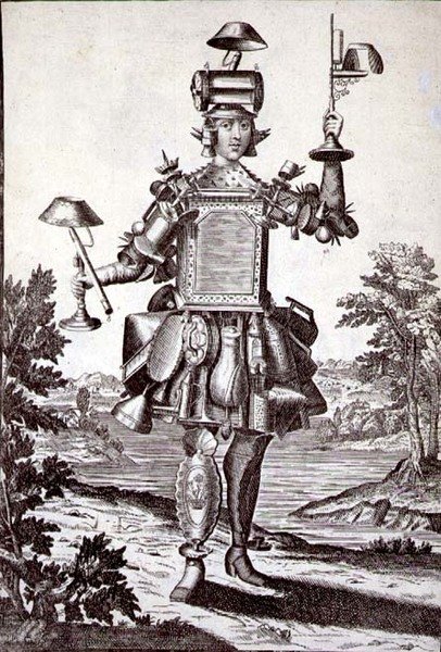 Kostium dla blacharza, wyd. Gerard Valck (1651/2-1726) c.1690 (rycina) autorstwa German School