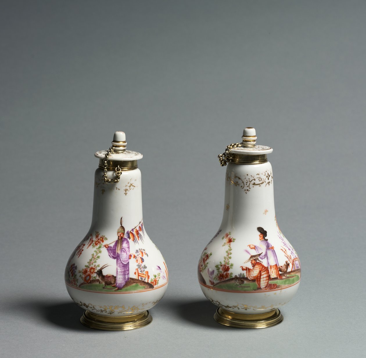 Zakryta Kolba, producent Fabryka Porcelany Miśnia, Niemcy, c.1720-1723 autorstwa German School