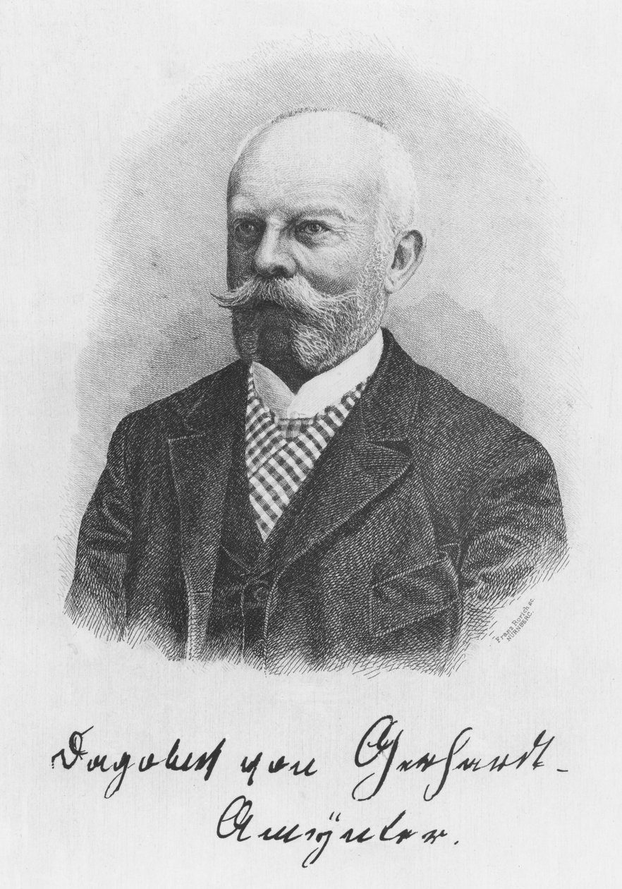 Dagobert von Gerhardt (grafika) autorstwa German School