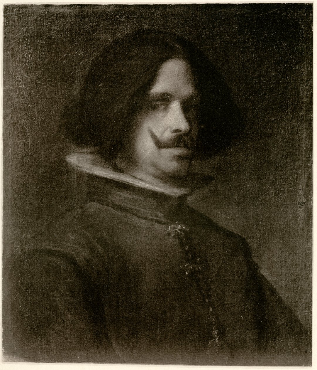 Diego Rodriguez de Silva y Velazquez, 1884-90 (fototyp) autorstwa German School