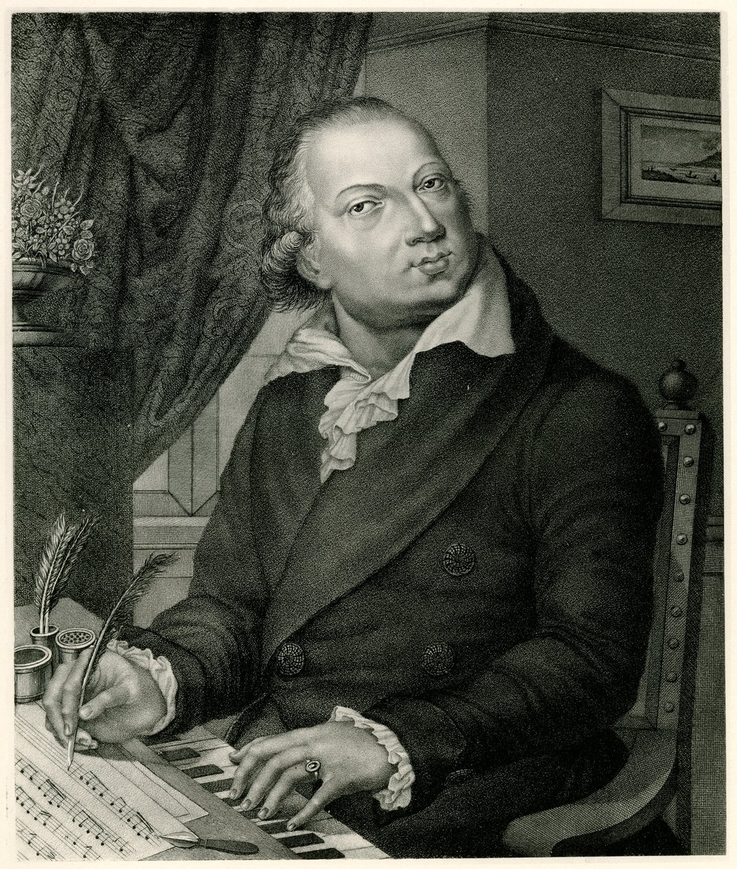 Domenico Cimarosa autorstwa German School