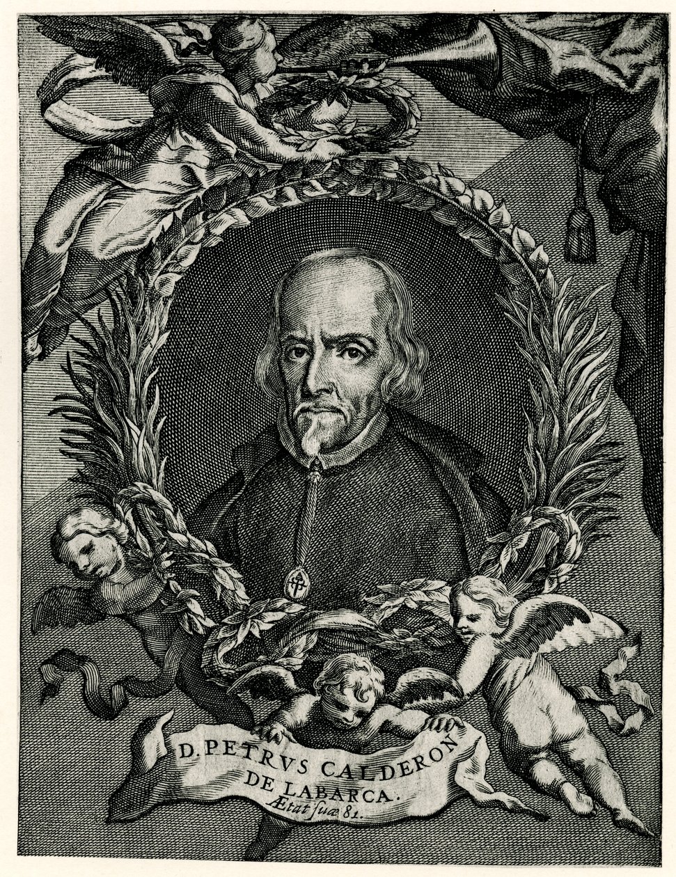 Don Pedro Calderon de la Barca Barreda autorstwa German School