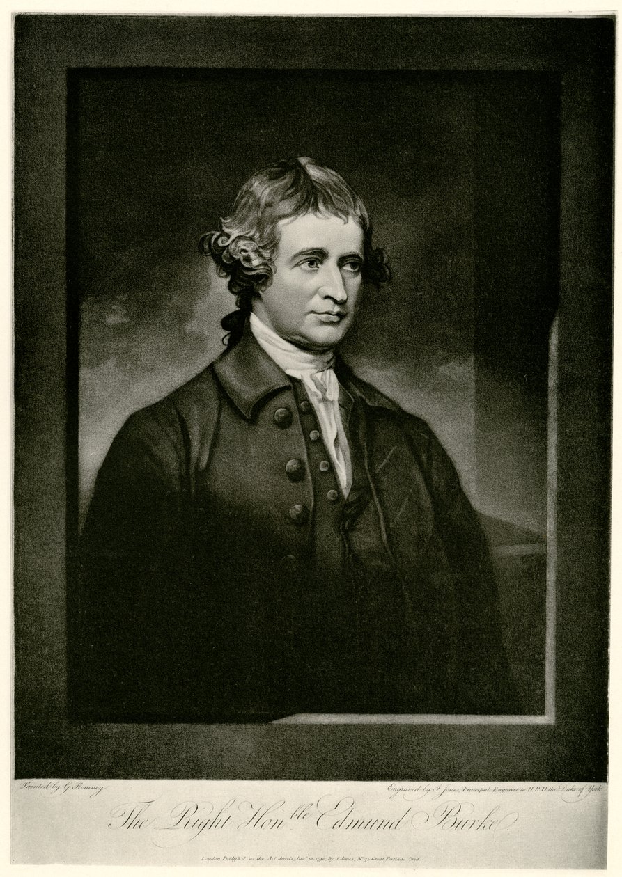 Edmund Burke autorstwa German School