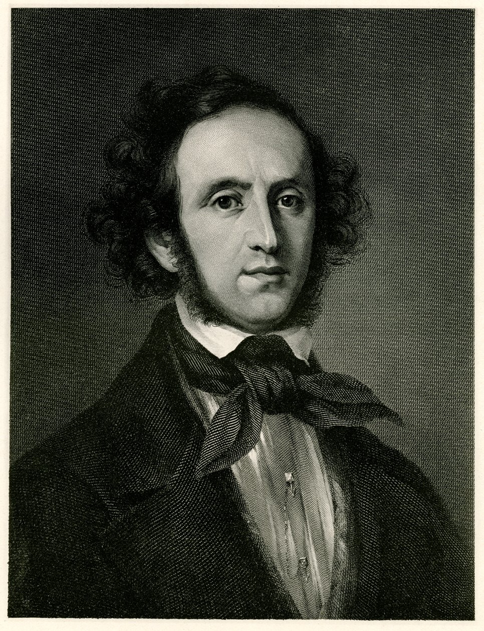 Felix Mendelssohn-Bartholdy, 1884-90 (fototyp) autorstwa German School