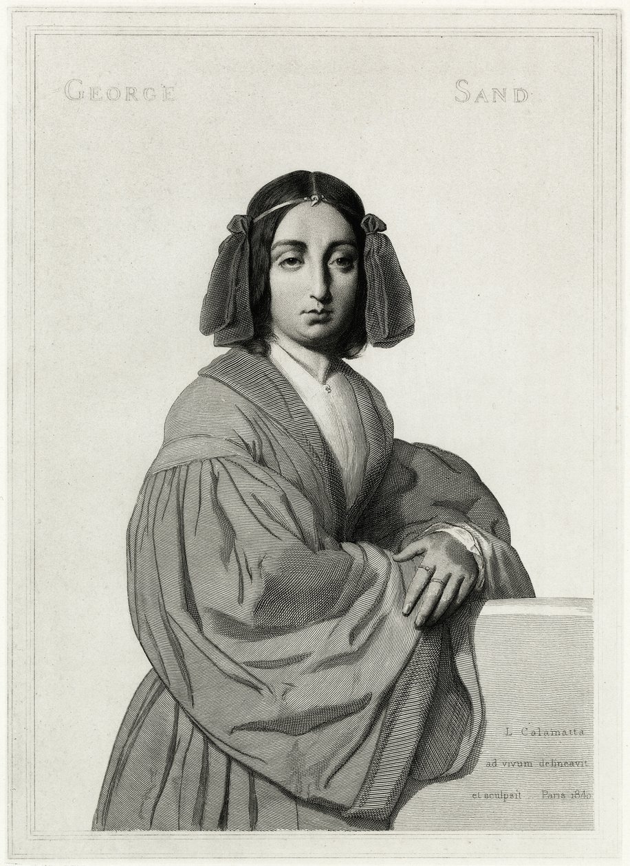 George Sand, 1884-90 autorstwa German School