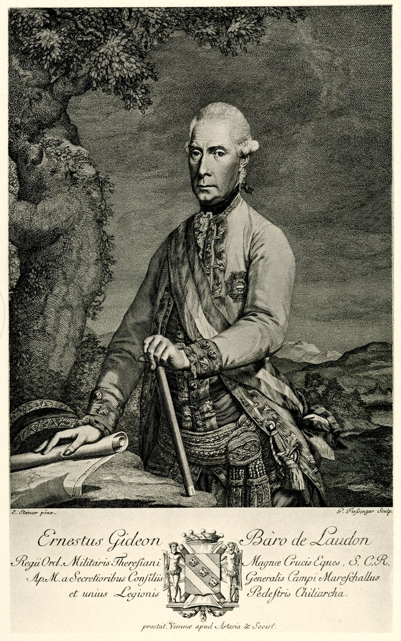 Gideon Ernst Freiherr von Laudon autorstwa German School