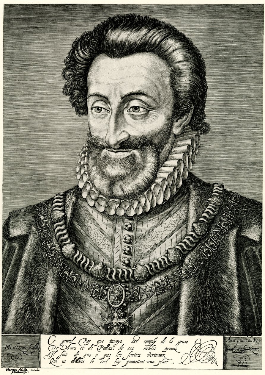 Henryka IV. autorstwa German School
