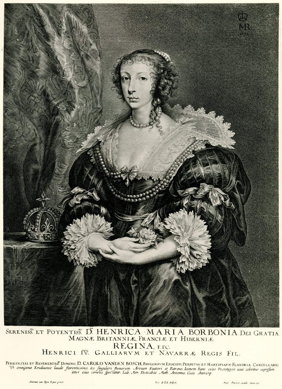 Henrietta Maria autorstwa German School