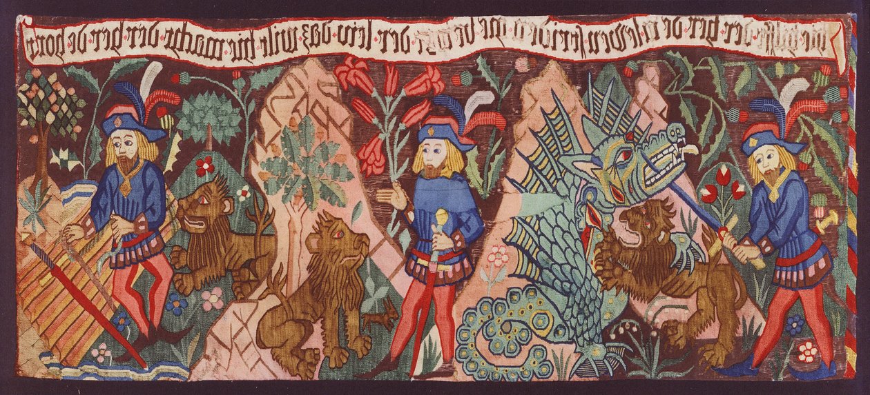 Henryk Lew, niemiecki gobelin autorstwa German School