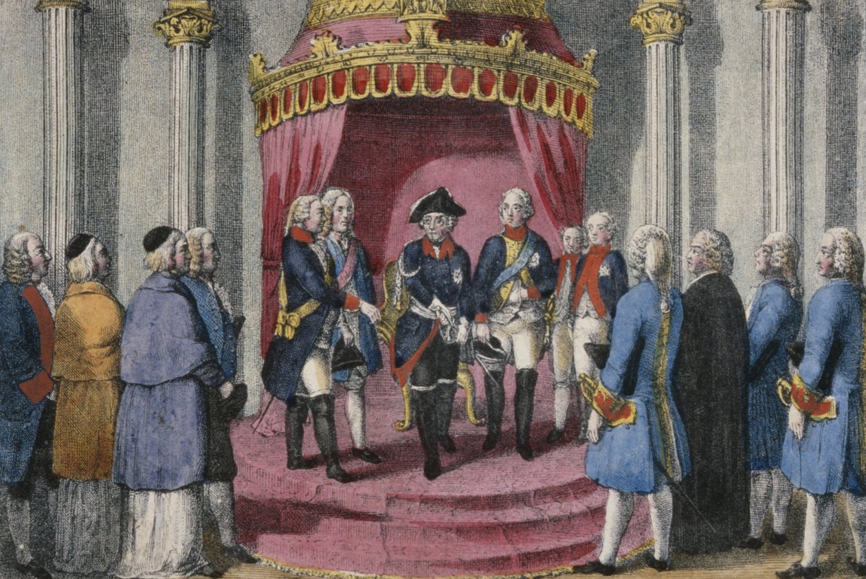 Hołd stanów śląskich, 7 listopada 1741 autorstwa German School