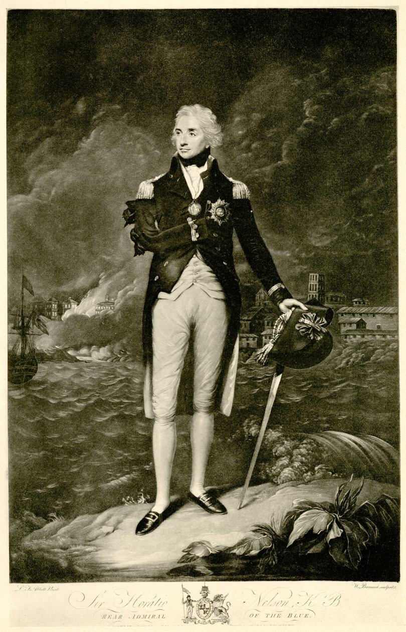 Horatio Lord Nelson, 1884-90 (fototyp) autorstwa German School
