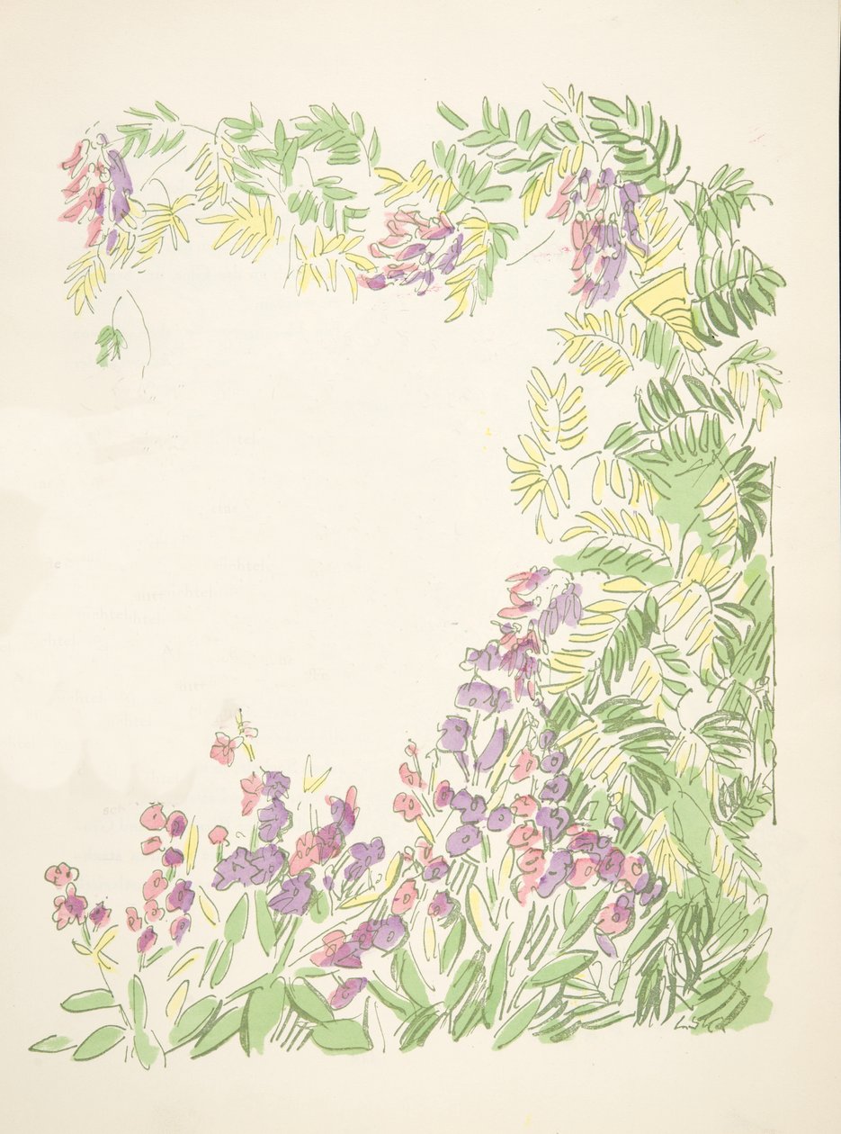 Ilustracja ze Stylu, wyd. 1922 (odbitka w pochoirze) autorstwa German School