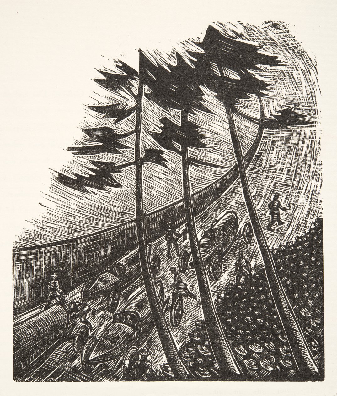 Ilustracja ze Stylu, wyd. 1922 (odbitka w pochoirze) autorstwa German School