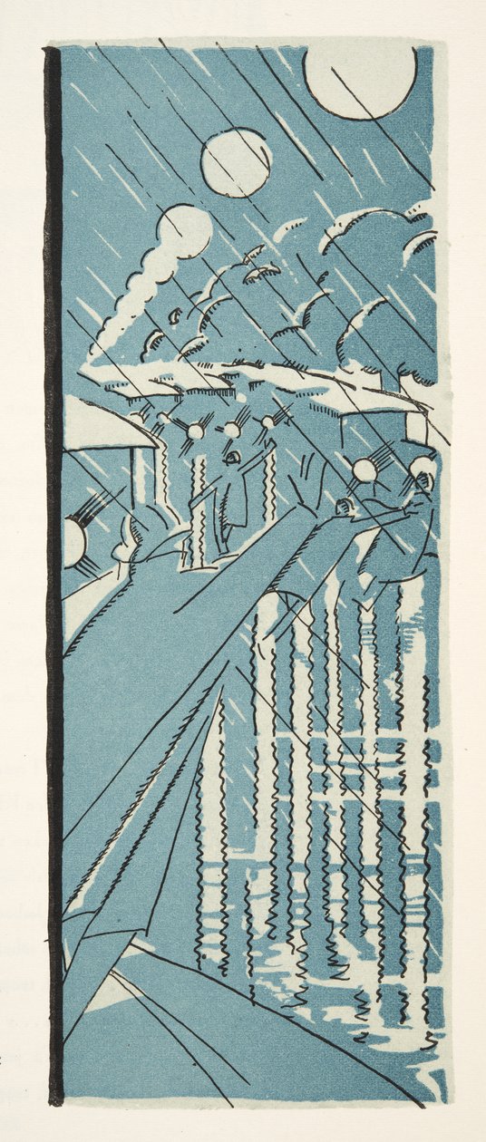Ilustracja ze Styl, wyd. 1922 (druk pochoir) autorstwa German School
