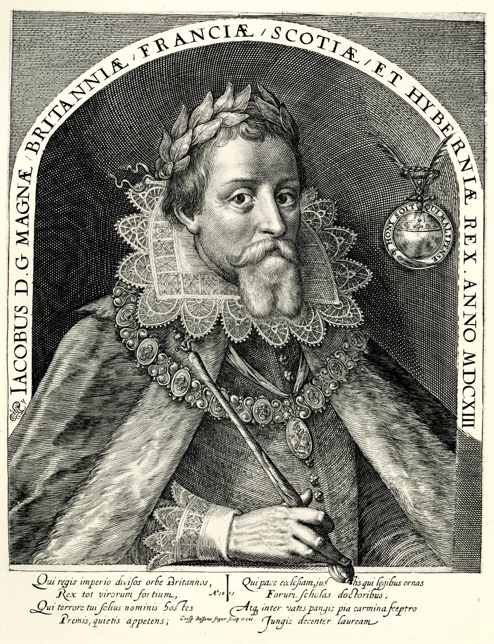 Jakub I. autorstwa German School