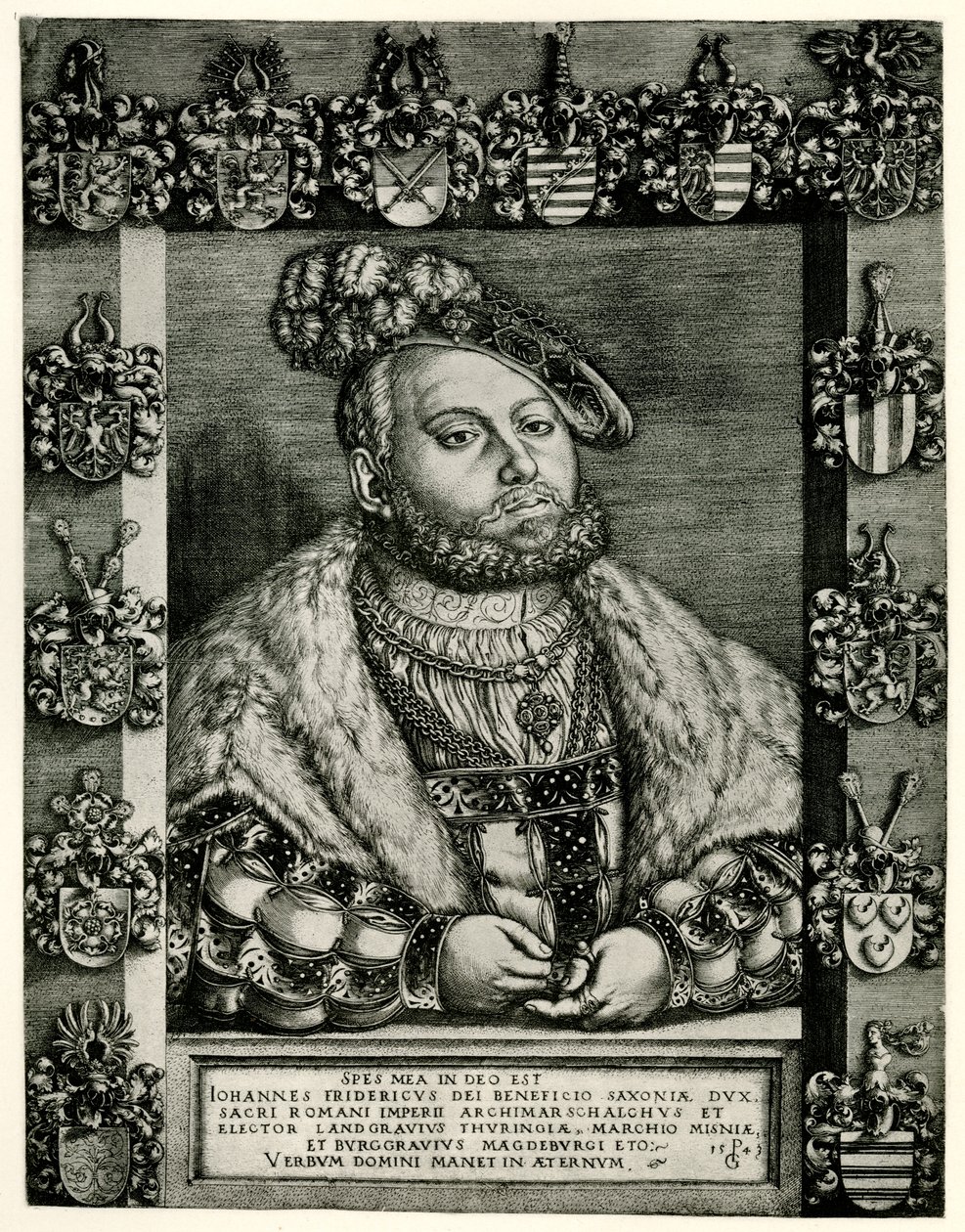 Johann Friedrich I. autorstwa German School