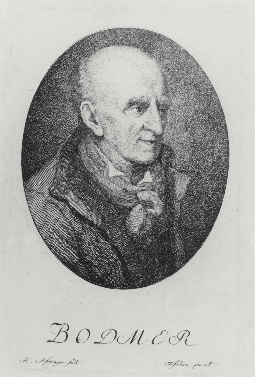 Johann Jacob Bodmer (grafika) autorstwa German School