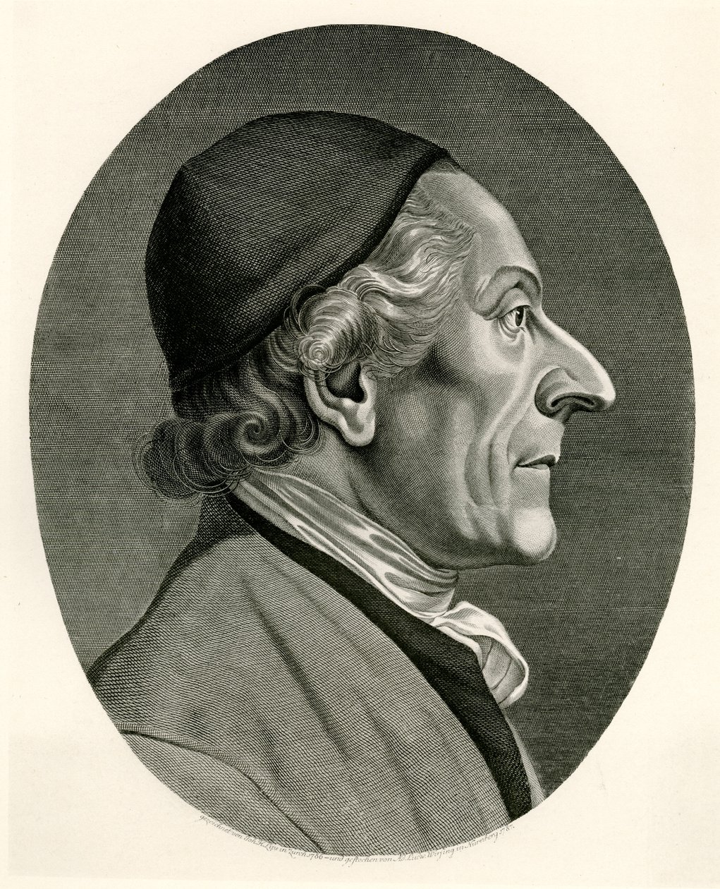 Johann Kaspar Lavater autorstwa German School